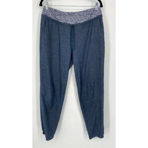 Patagonia Hampi Rock Pants Women's Size Medium Drawstring Pull On Athletic Blue